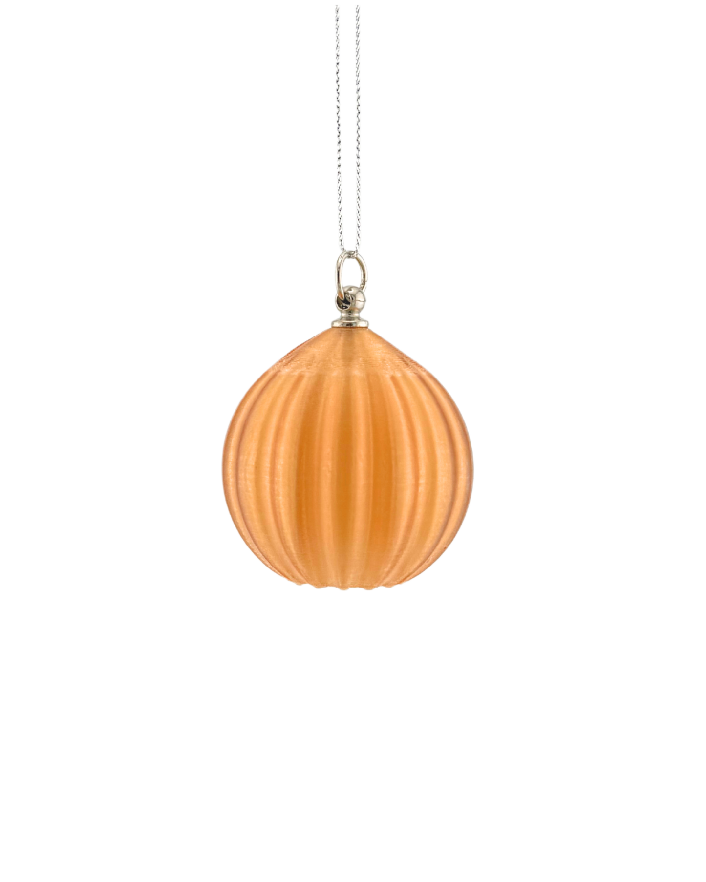 Weihnachtskugel mit LED-Licht – Gerade Linie (2er-Set)