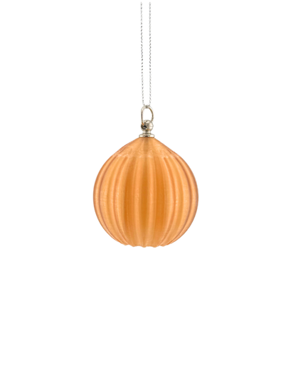 Weihnachtskugel mit LED-Licht – Gerade Linie (2er-Set)