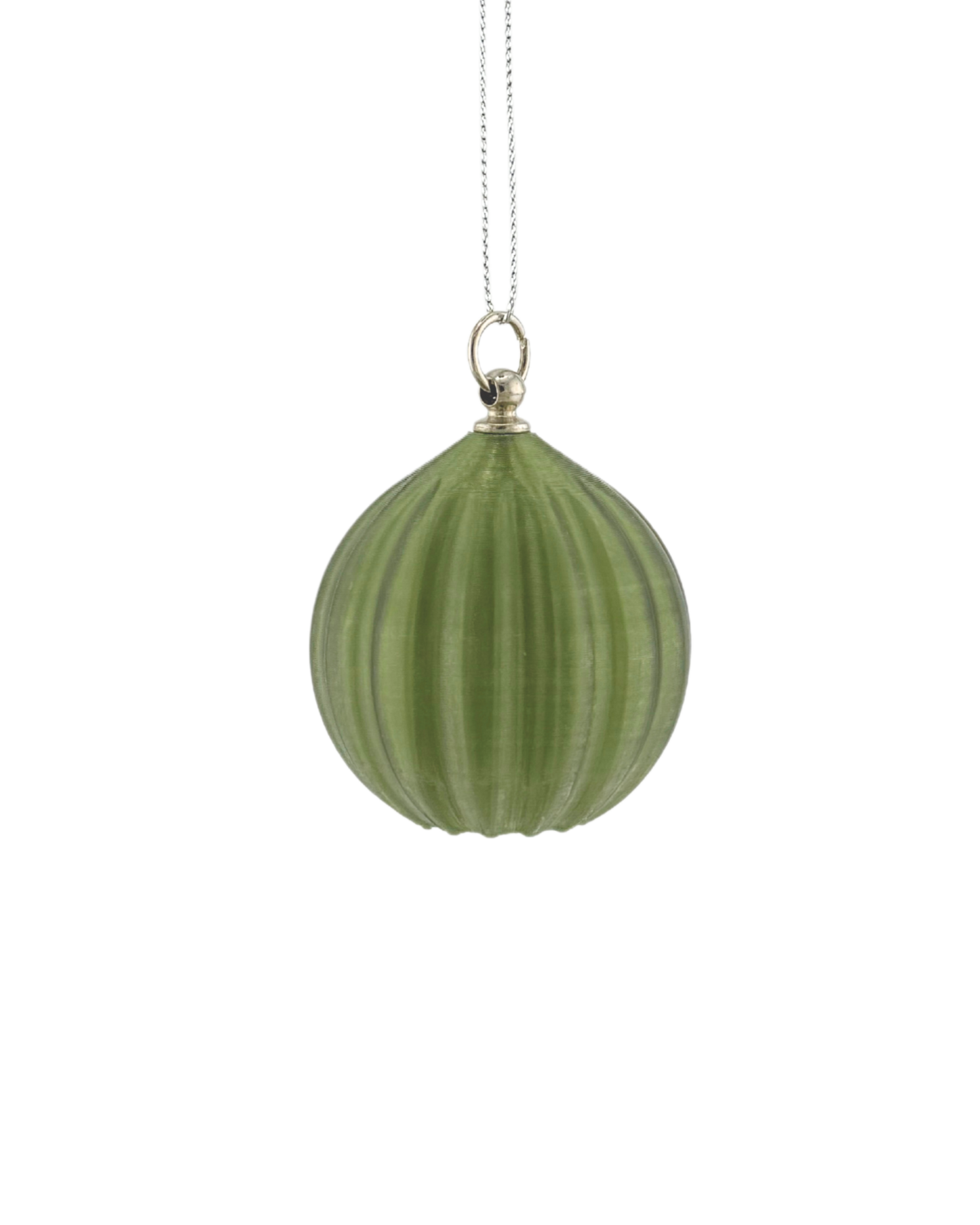 Weihnachtskugel mit LED-Licht – Gerade Linie (2er-Set)