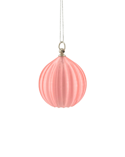 Weihnachtskugel mit LED-Licht – Gerade Linie (2er-Set)