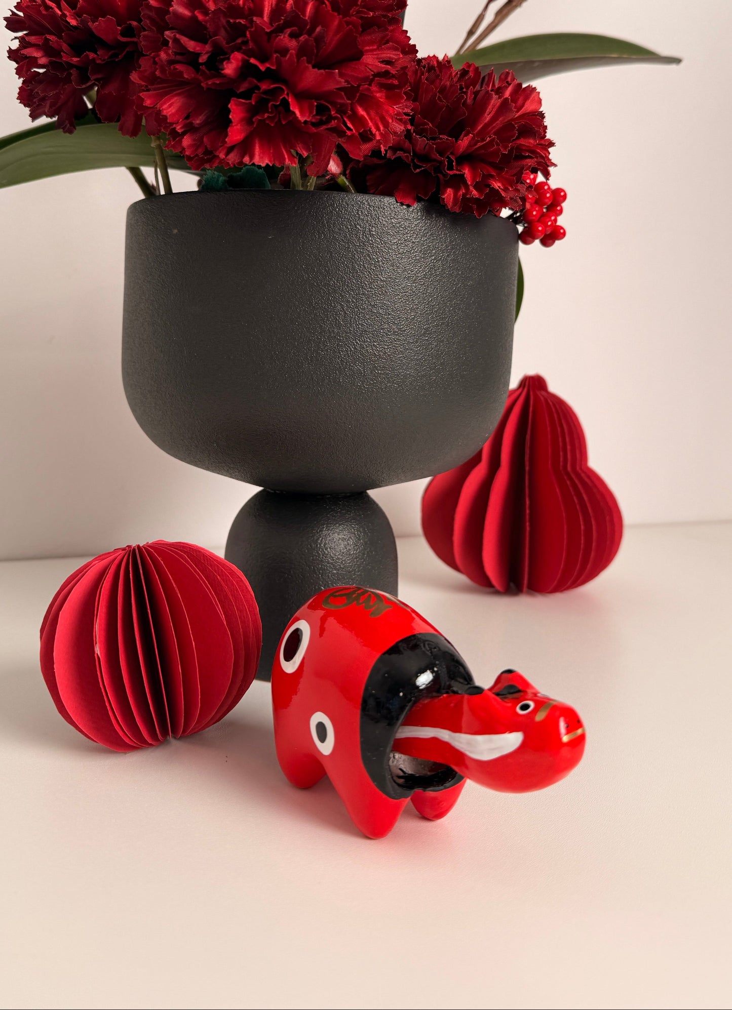 Akabeko- Handcrafted Japan's red lucky cow