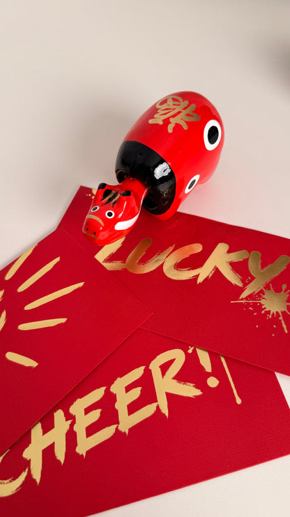 Akabeko- Handcrafted Japan's red lucky cow