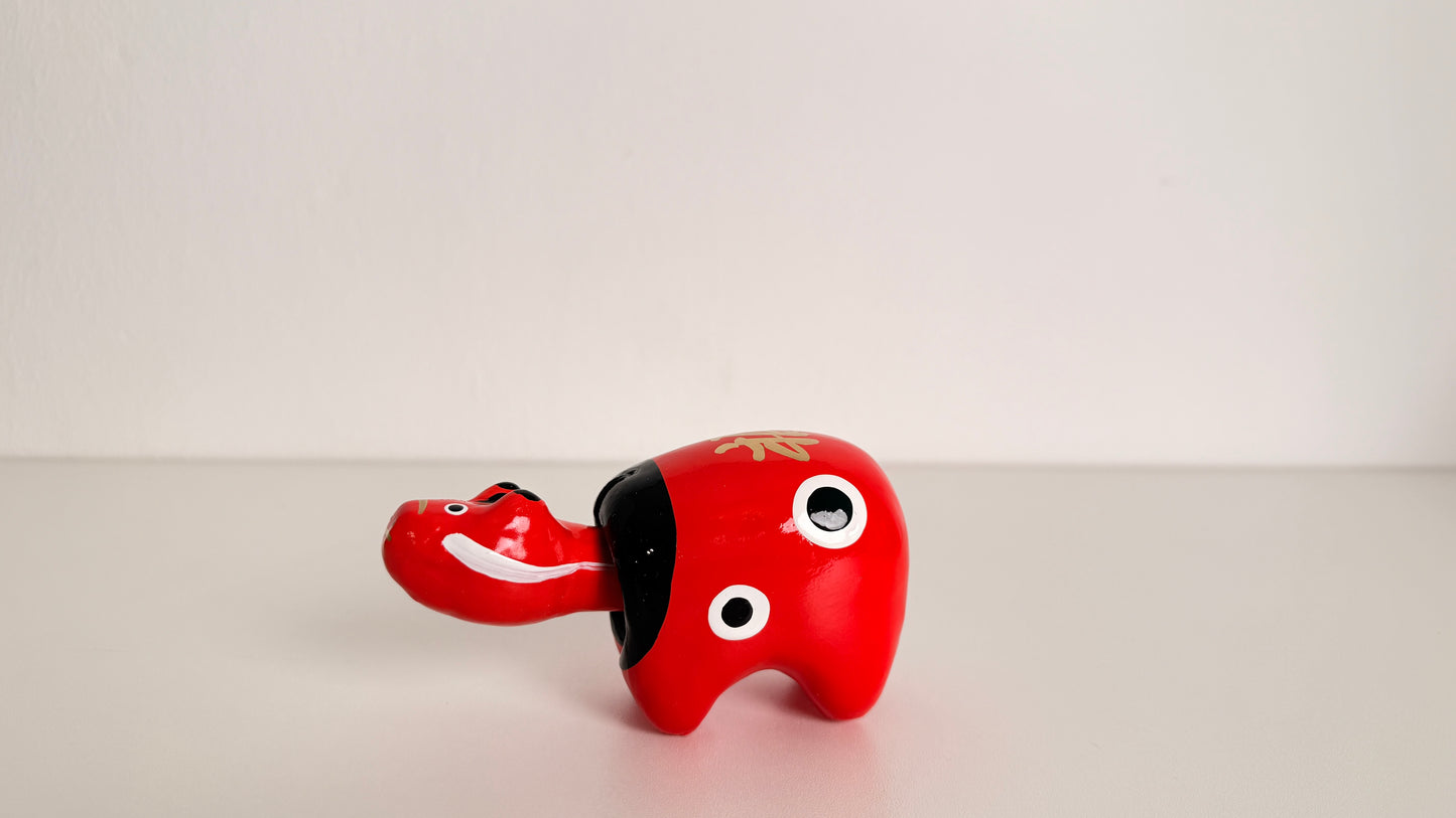 Akabeko- Handcrafted Japan's red lucky cow